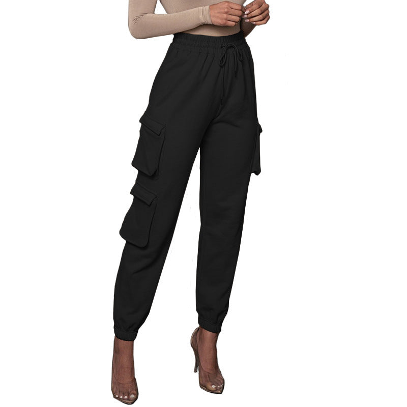 Lea | Jogger-Cargohose mit elastischem Bund und Klappentaschen