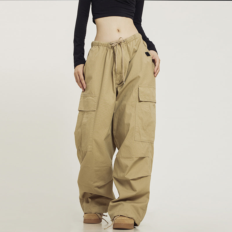 Cargohose für Männer und Frauen - Retro Khaki - Vielseitig