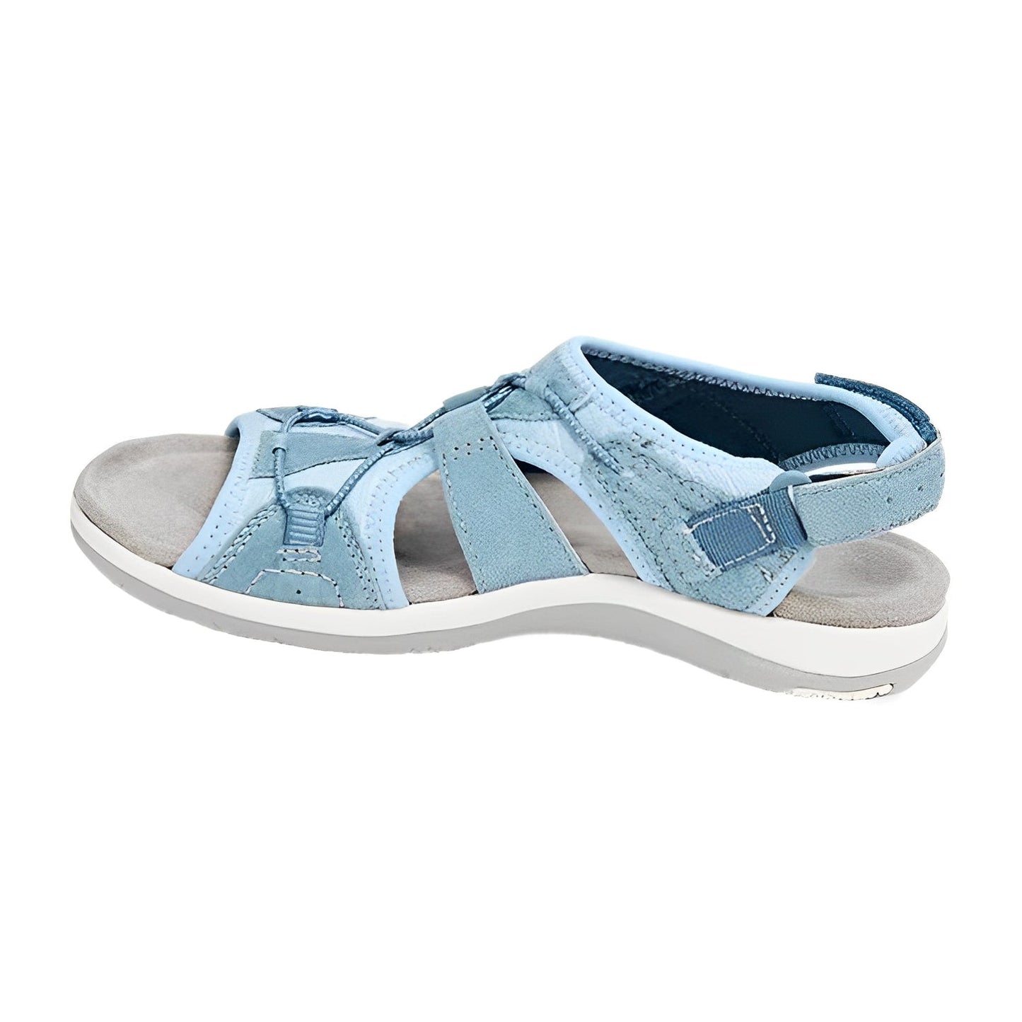 Trekkingsandalen mit elastikband und komfortsohle