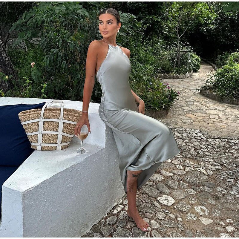 Lidia | Langes Kleid für Frauen : Langes Kleid für Frauen