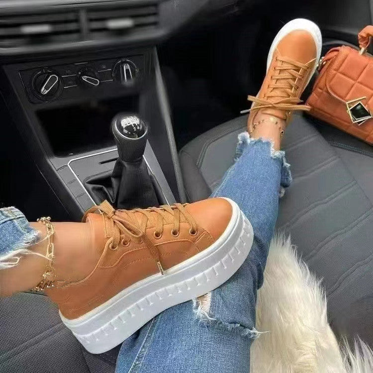 Orthopädische Sneaker mit Reißverschluss und Schnürung
