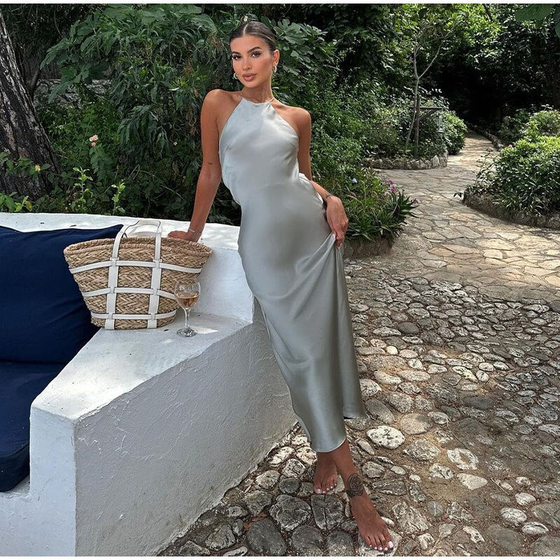 Lidia | Langes Kleid für Frauen : Langes Kleid für Frauen