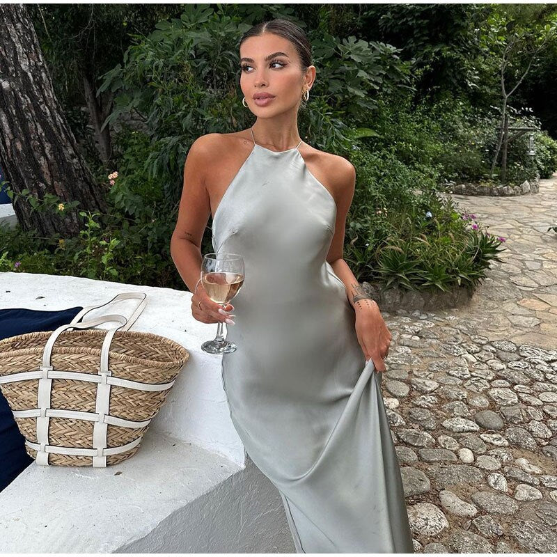Lidia | Langes Kleid für Frauen : Langes Kleid für Frauen