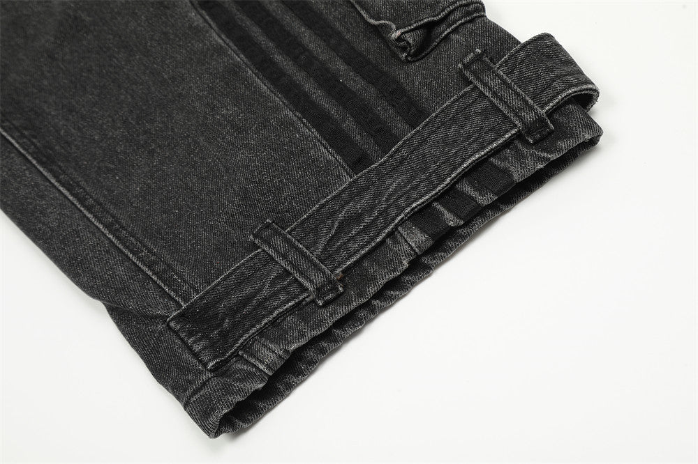 Baumwolljeans - Multi-Pocket-Design - Bequeme Mode
