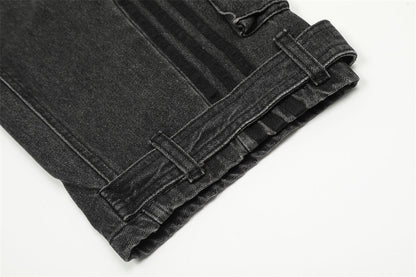 Baumwolljeans - Multi-Pocket-Design - Bequeme Mode