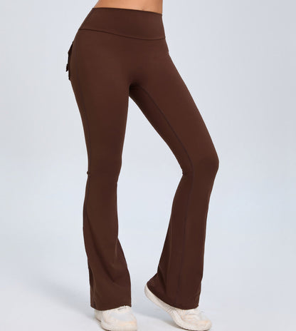 Nova | Flared Sporthose mit High-Waist-Bund und Stretchmaterial