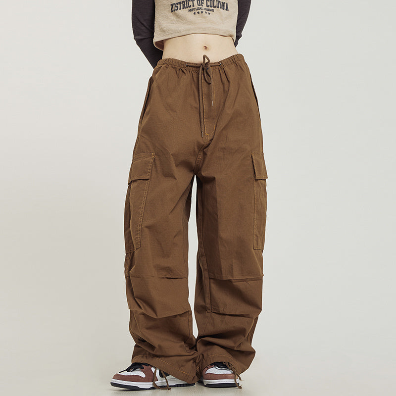 Cargohose für Männer und Frauen - Retro Khaki - Vielseitig