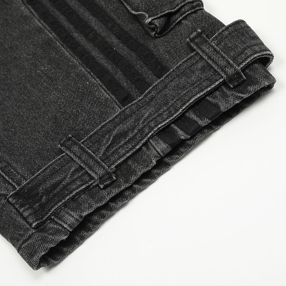 Baumwolljeans - Multi-Pocket-Design - Bequeme Mode