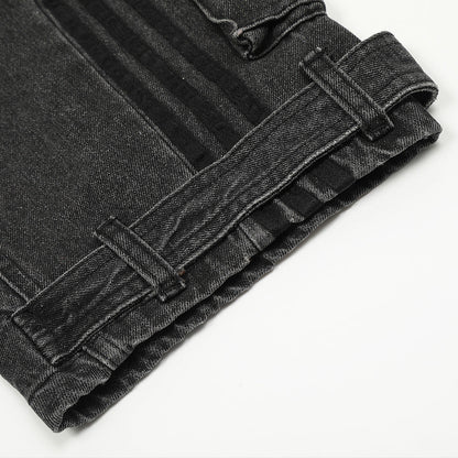 Baumwolljeans - Multi-Pocket-Design - Bequeme Mode