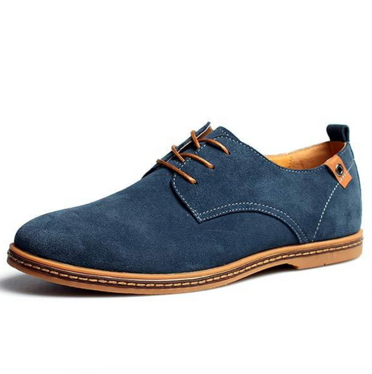 Elegante Herren-Wildleder-Schnürschuhe
