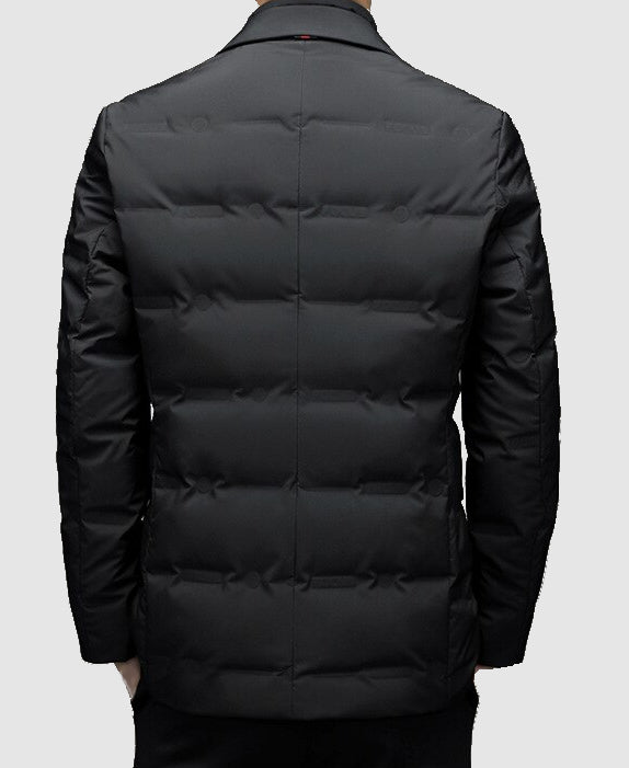 Herren Stepp-Blazerjacke mit tailliertem Schnitt