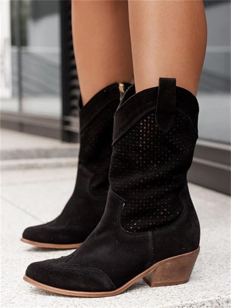 Atmungsaktive Cowboy-Stiefel