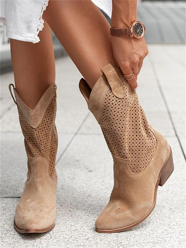 Atmungsaktive Cowboy-Stiefel