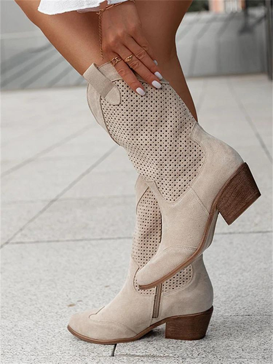 Atmungsaktive Cowboy-Stiefel