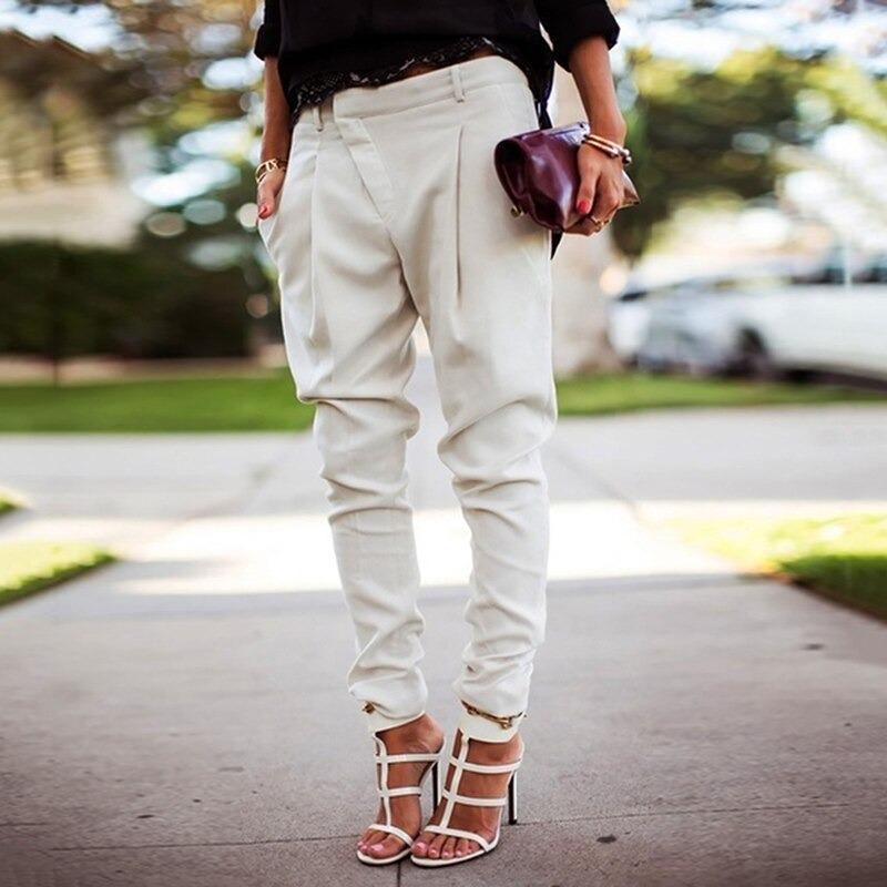 Damenhose - Hohe Taille - Bequem und Stilvoll